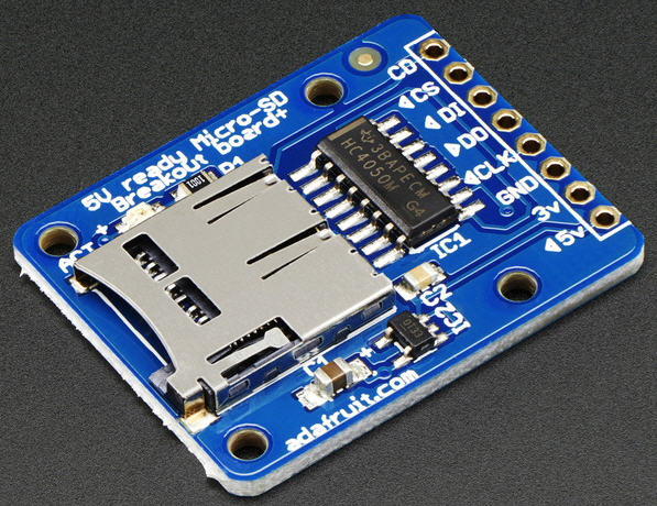 MicroSD card breakout AF PN 254